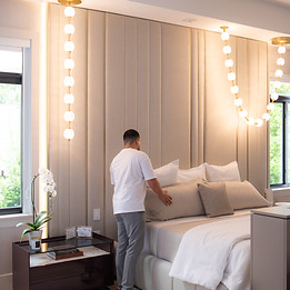Interior design consultation setting