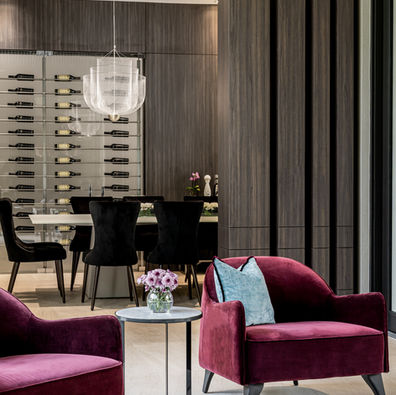 Private residence interior in Coral Gables